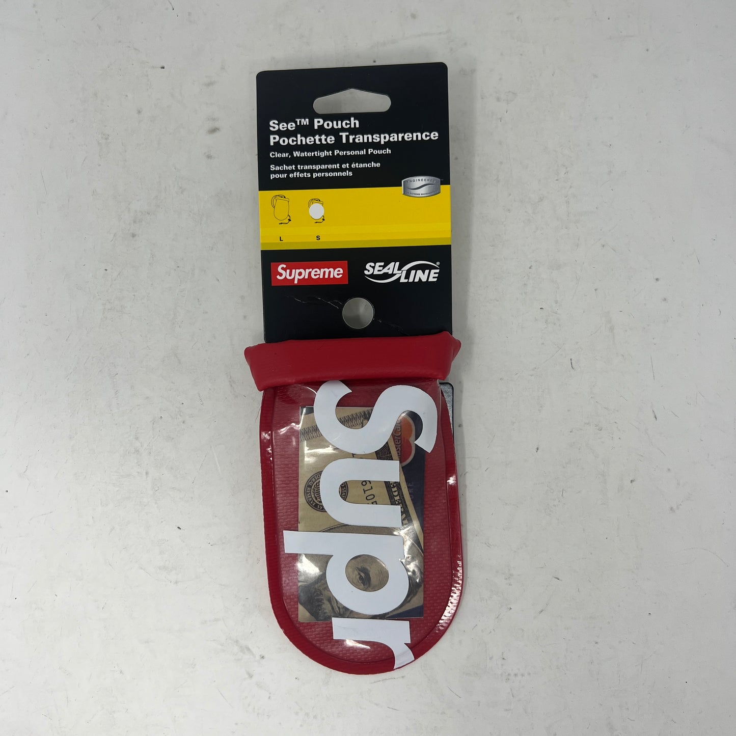 Supreme SealLine See Pouch Small Red