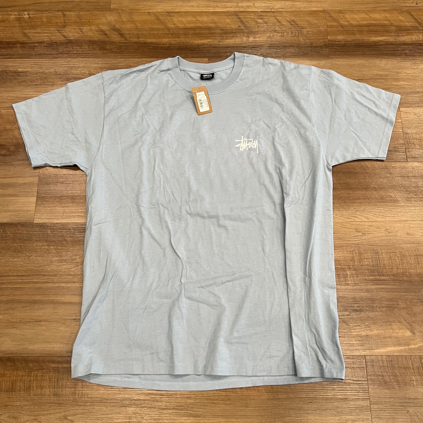 Stussy Basic Logo Tee 'Baby Blue'