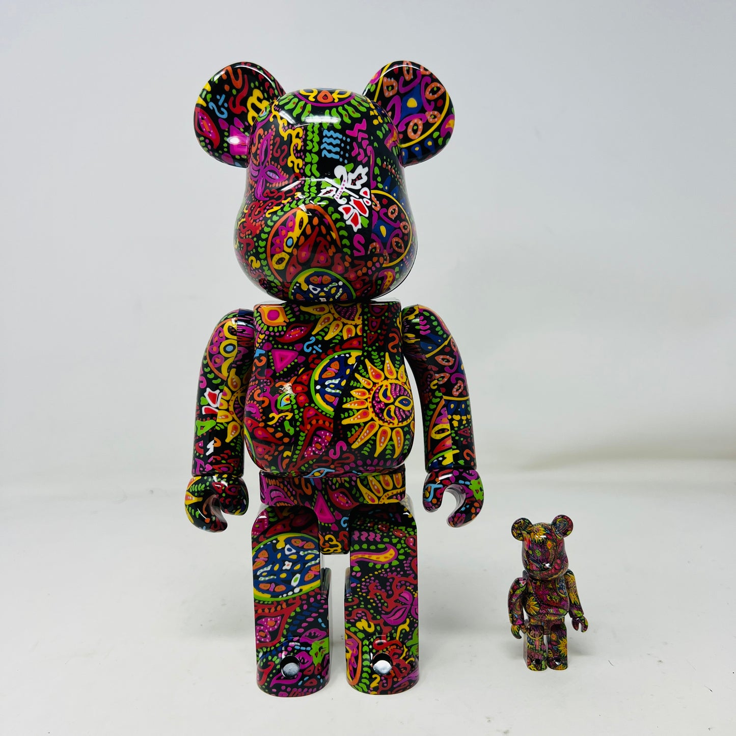 Bearbrick Psychedelic Paisley 100% & 400% Set