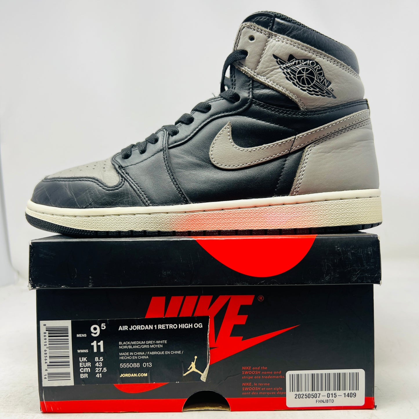 Jordan 1 Retro High Shadow (2018)