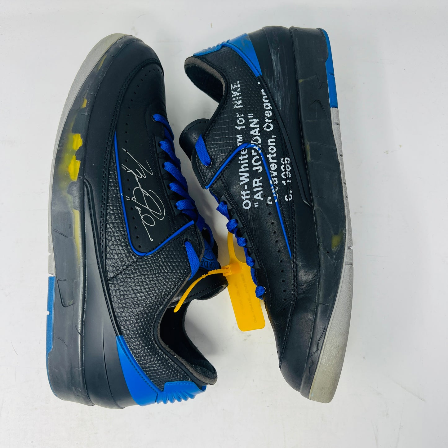 Jordan 2 Retro Low SP Off-White Black Blue