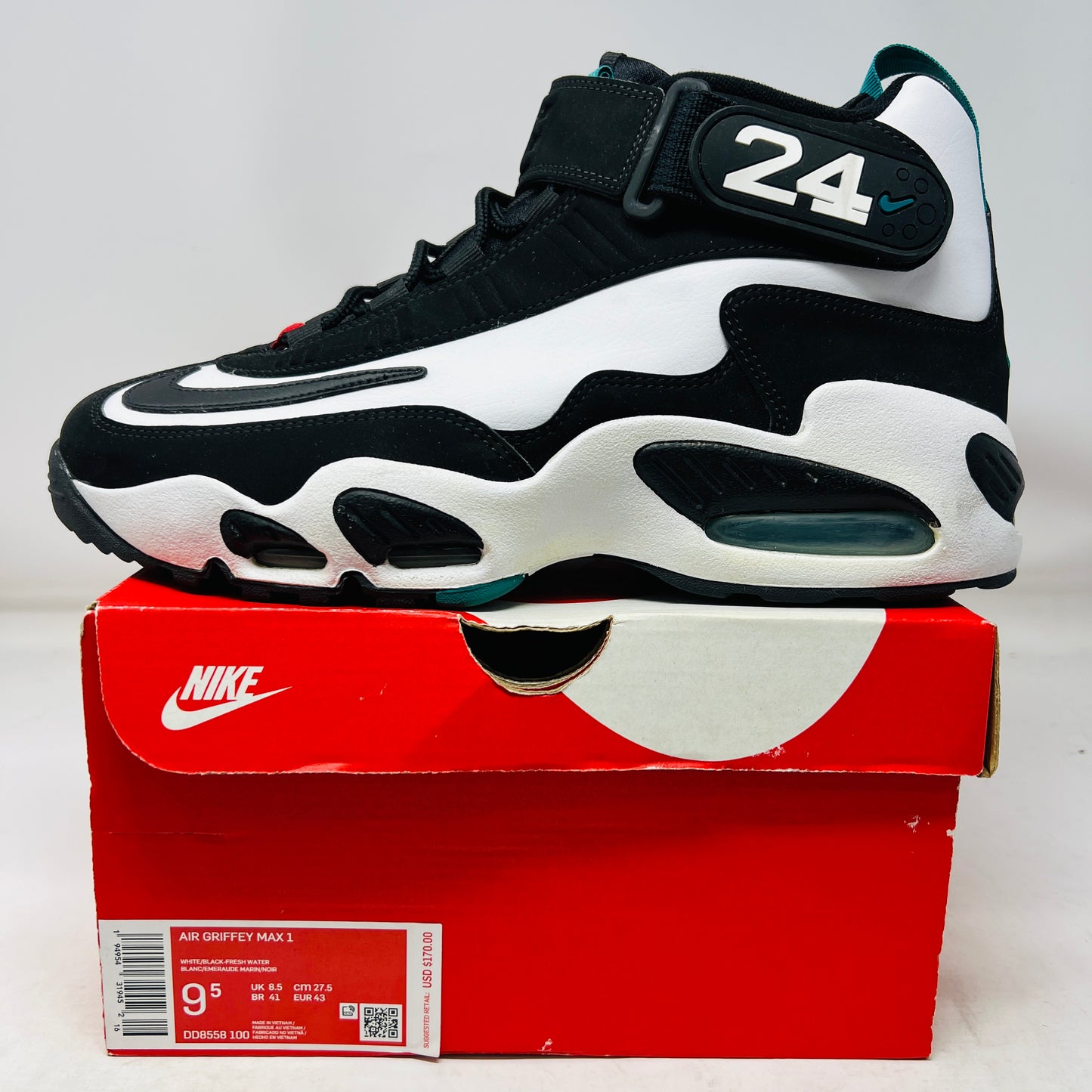 Nike Air Griffey Max 1 White Freshwater (2021)
