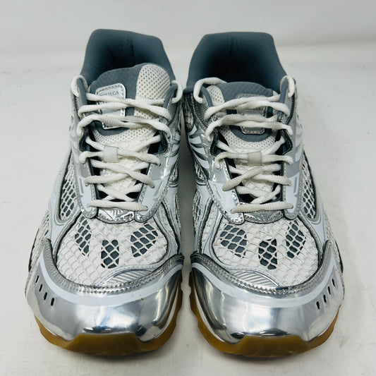 Bottega Veneta Orbit Silver White