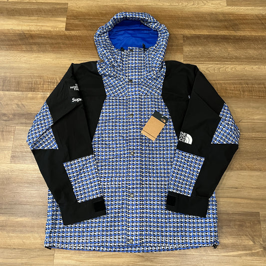 Supreme The North Face Studded Mountain Light Jacket Royal
