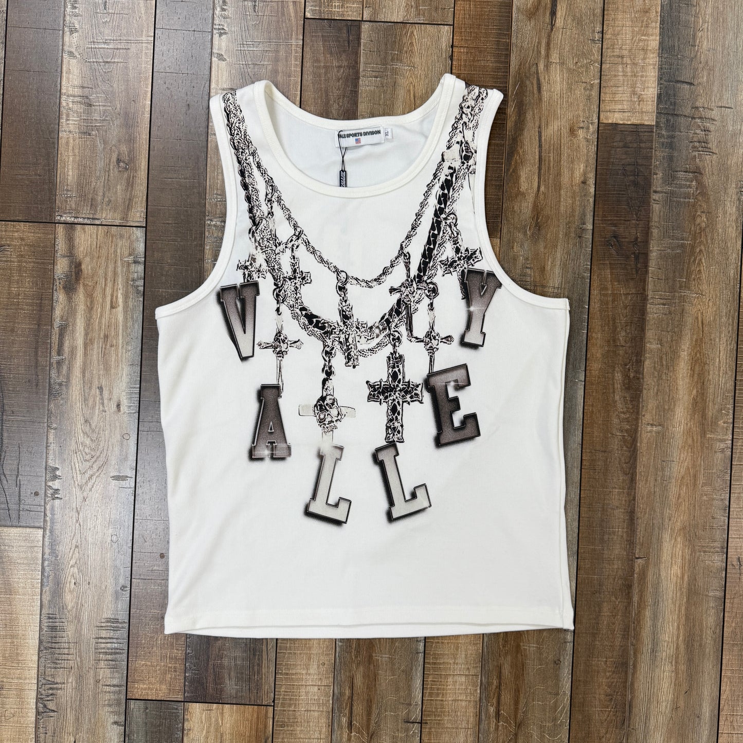 Vale Forever Chain Tank White