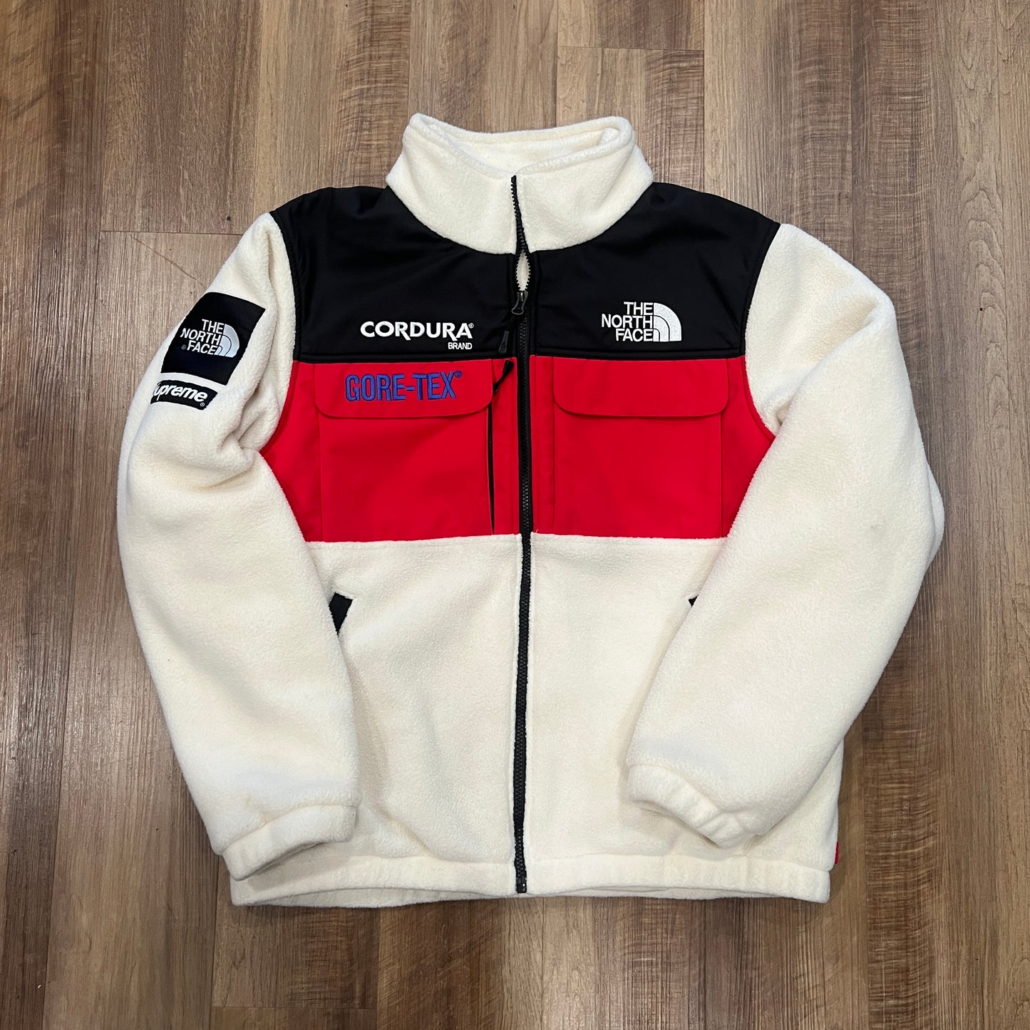 Supreme The North Face Expedition Fleece (FW18) Jacket White