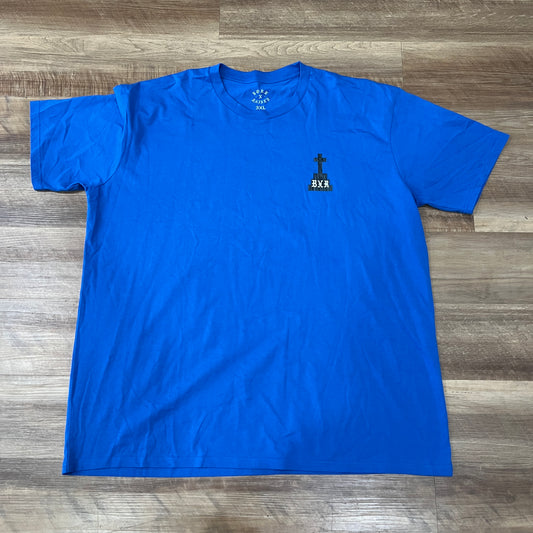 Born X Raised Los Angeles 'One Block At a Time' Tee Blue