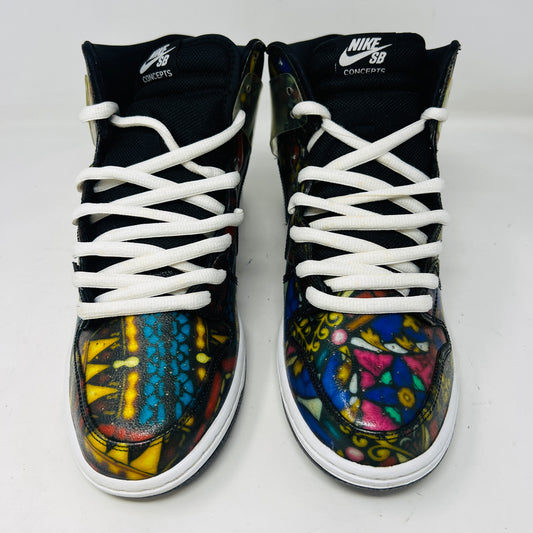 Nike SB Dunk High Concepts Stained Glass
