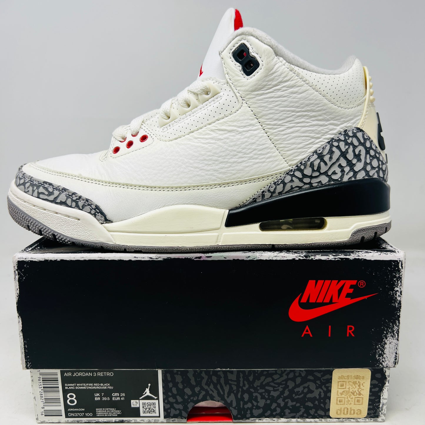 Jordan 3 Retro White Cement Reimagined
