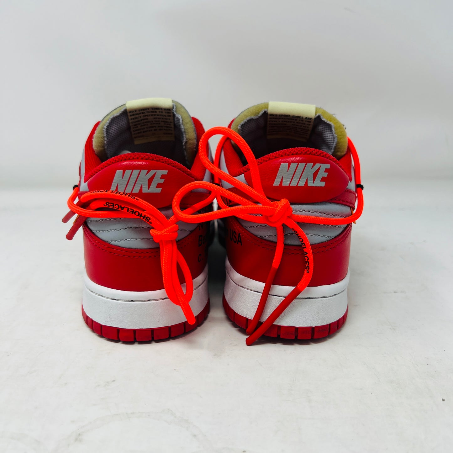 Nike Dunk Low Off-White University Red