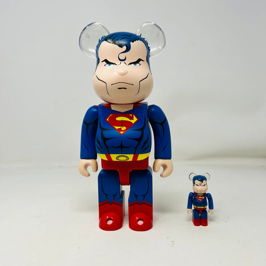 Bearbrick Superman (Batman: Hush Ver.) 100% & 400% Set