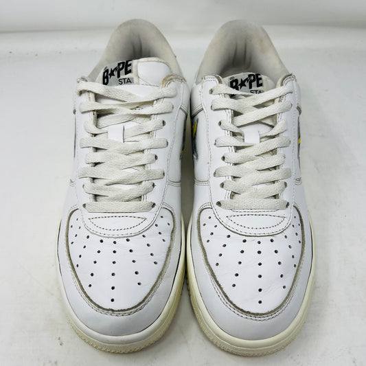 A Bathing Ape Bape Sta Low KAWS White Yellow Grey