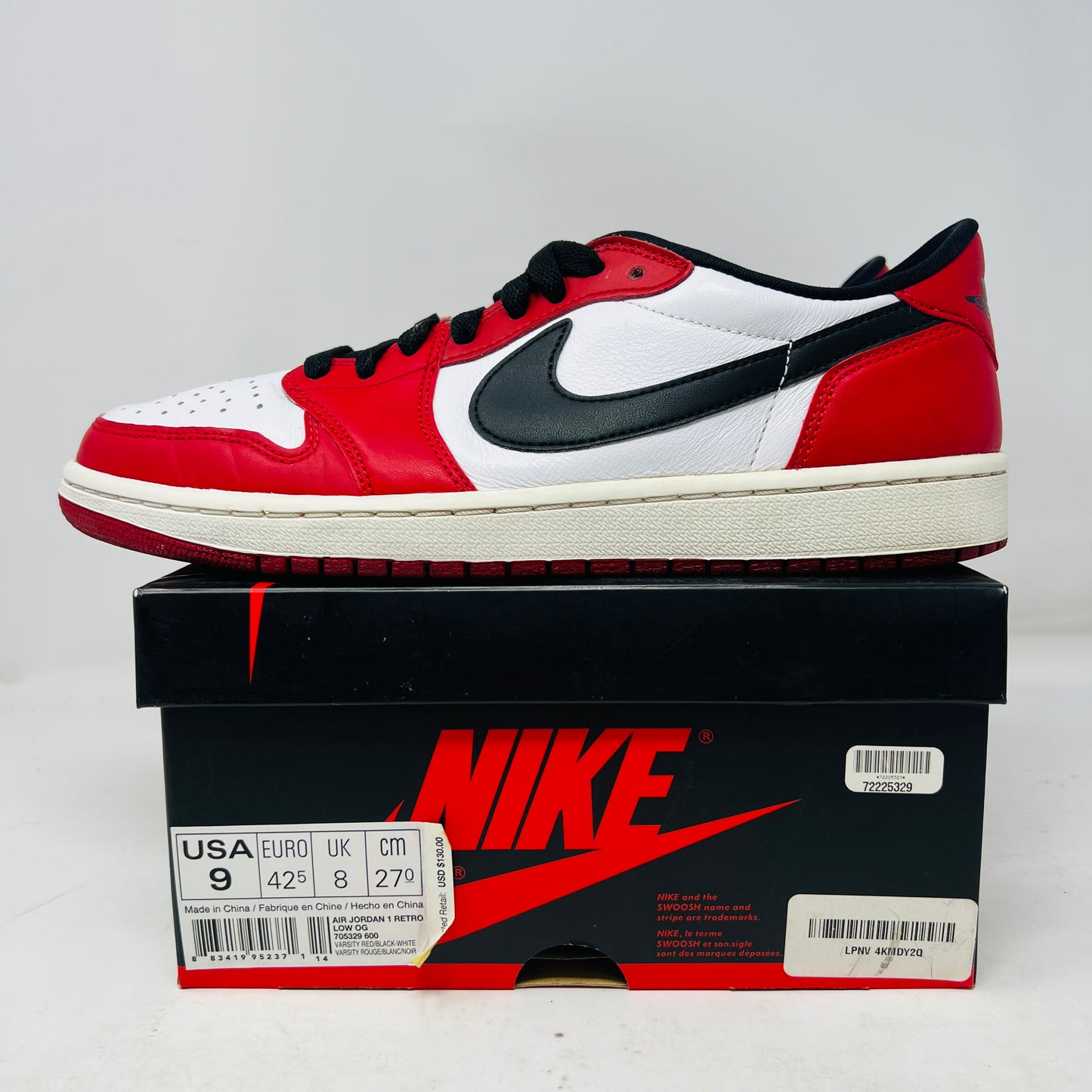 Jordan 1 Retro Low Chicago (2016)