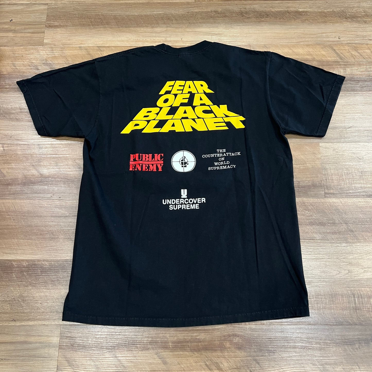 Supreme UNDERCOVER/Public Enemy White House Tee Black