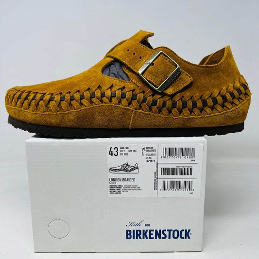 Birkenstock London Braided Shearling Kith Mink