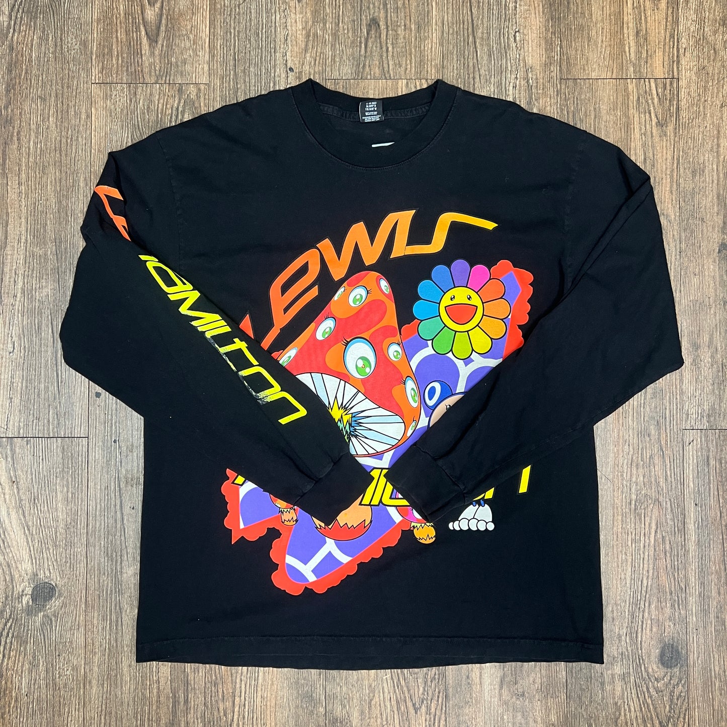 Takashi Murakami Lewis Hamilton Las Vegas Long sleeve T-shirt