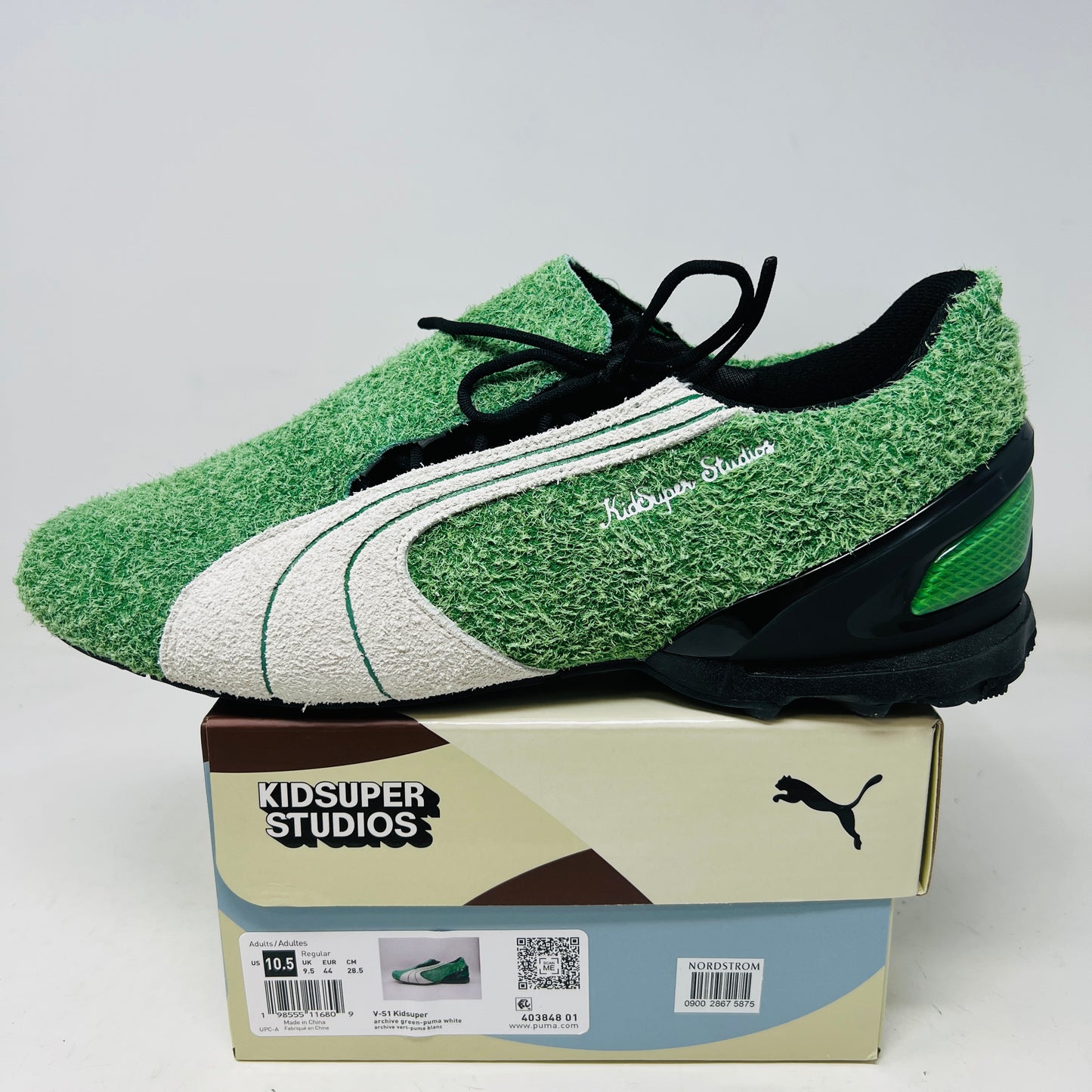 Puma V-S1 KidSuper Archive Green White
