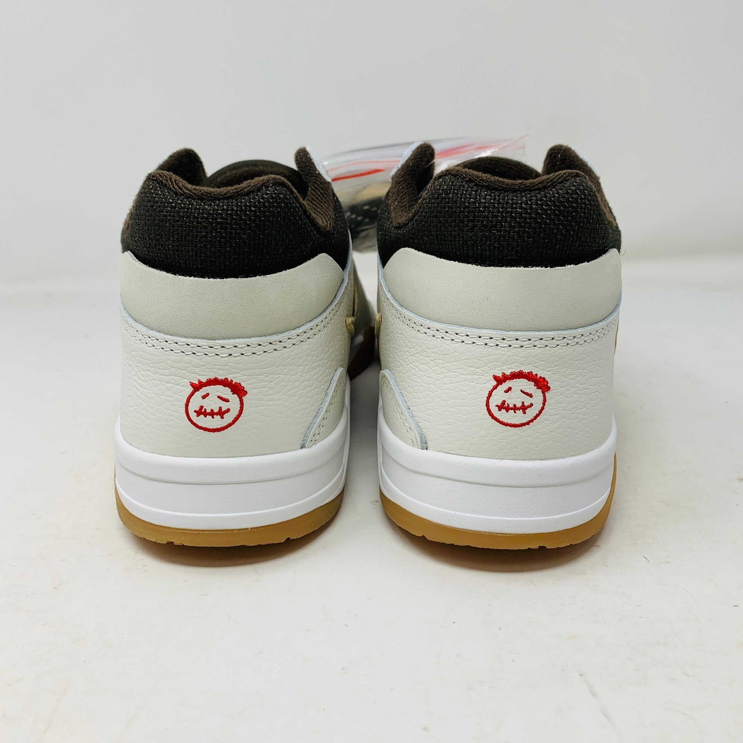 Jordan Jumpman Jack TR Travis Scott Sail sneakers, brand new with extra laces and tote bag.