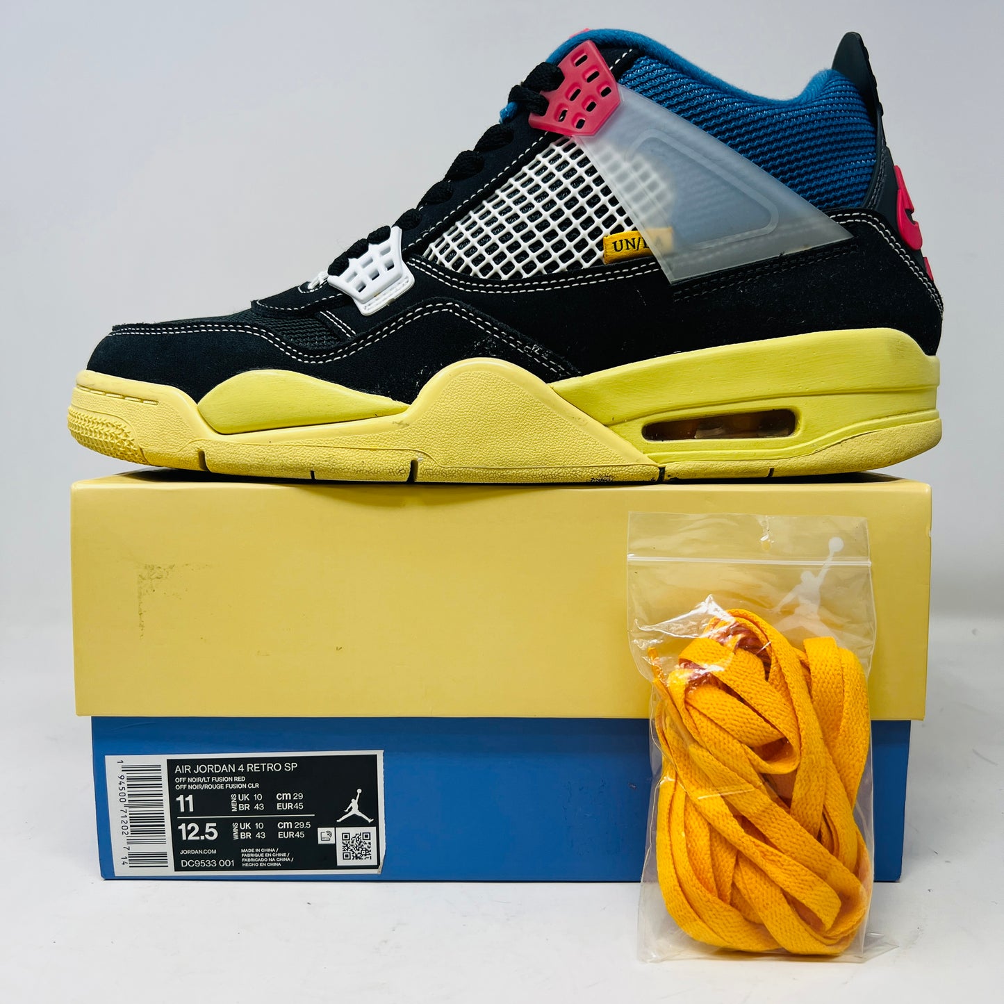 Jordan 4 Retro Union Off Noir