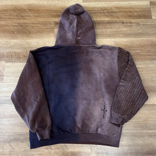 Travis Scott x Nike x FC Barcelona Split-Dye Crest Hoodie Multicolor