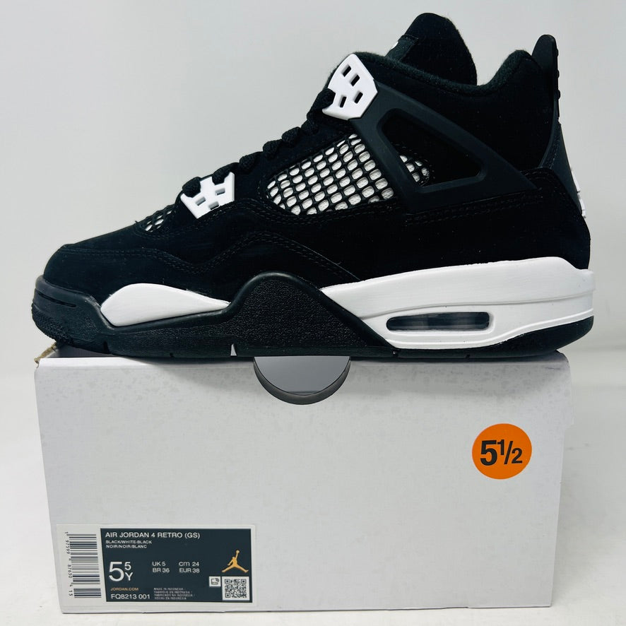 Jordan 4 Retro White Thunder (GS)
