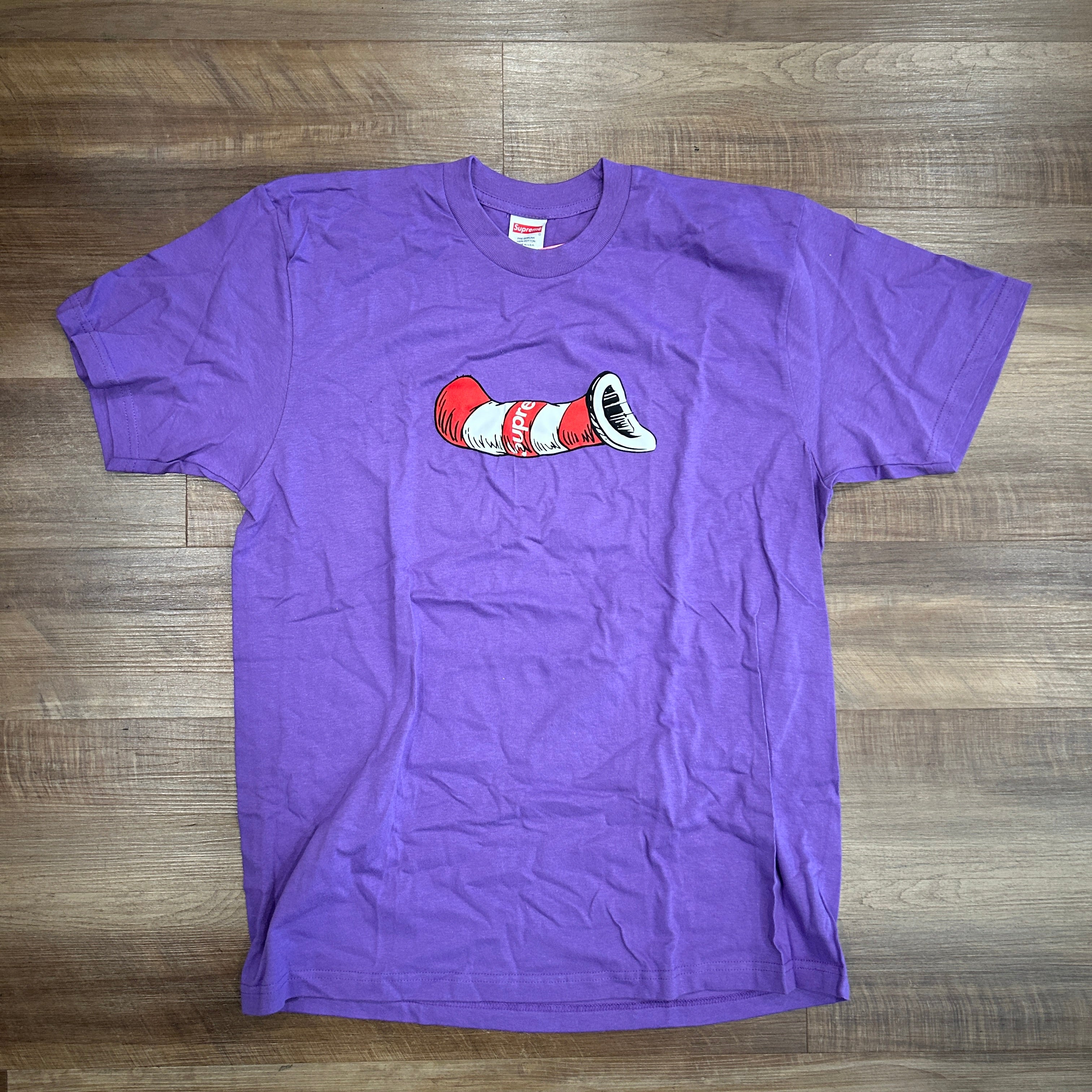 Supreme Dr Seuss Tee Supreme Cat In The Hat Tee Purple