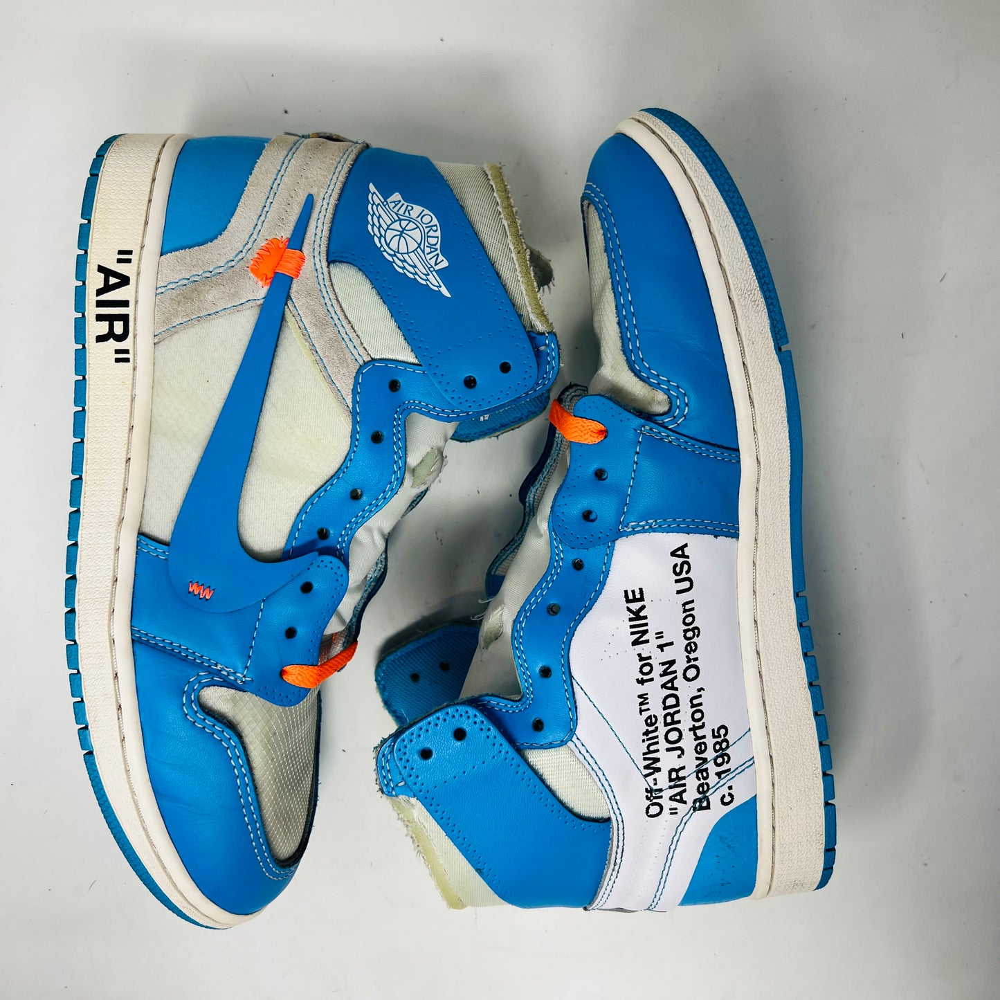 Jordan 1 Retro High Off-White University Blue