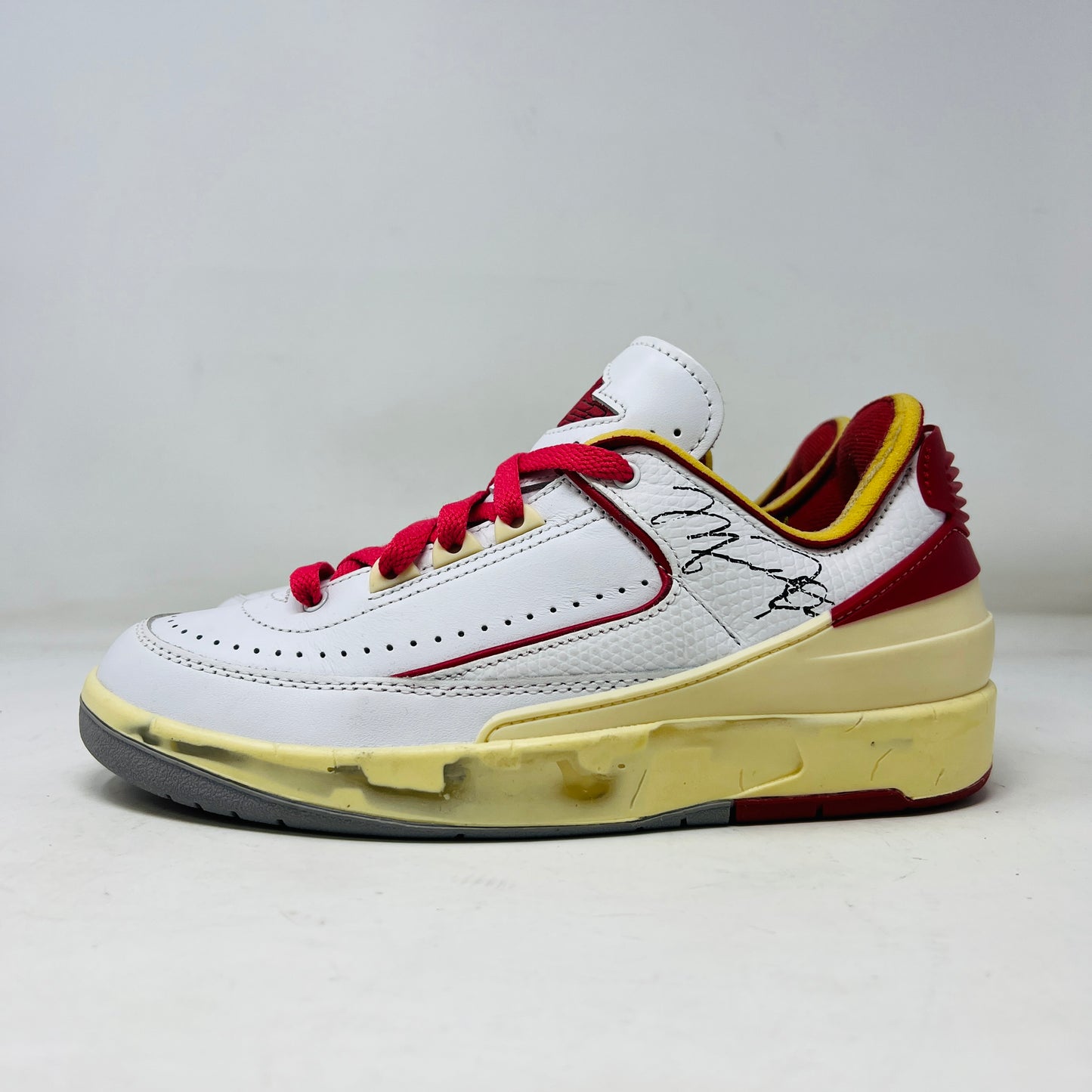 Jordan 2 Retro Low SP Off-White White Red