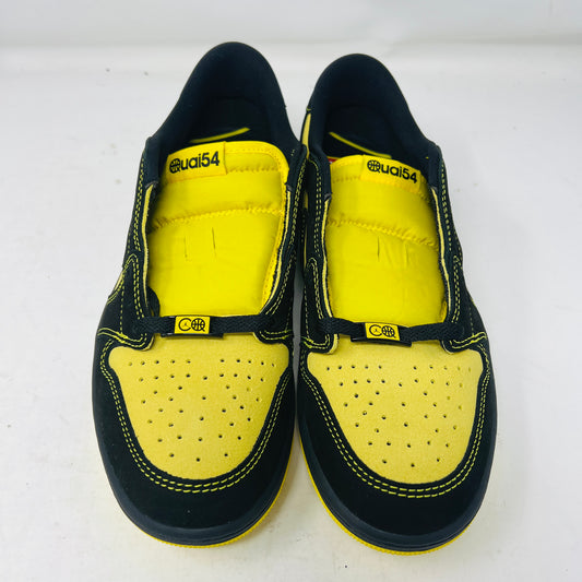 Jordan 1 Retro Low OG Quai 54 Black Tour Yellow Red