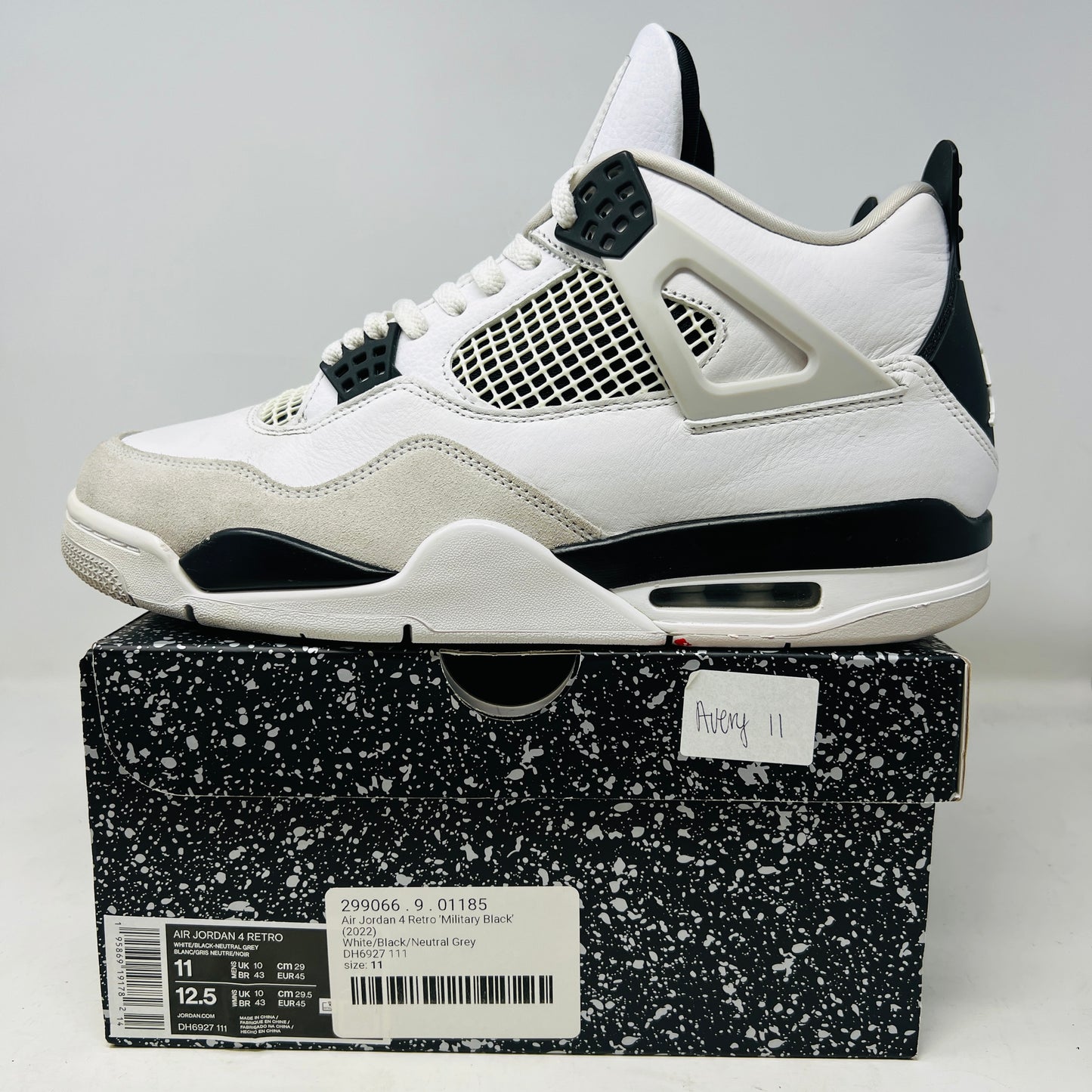 Jordan 4 Retro Military Black
