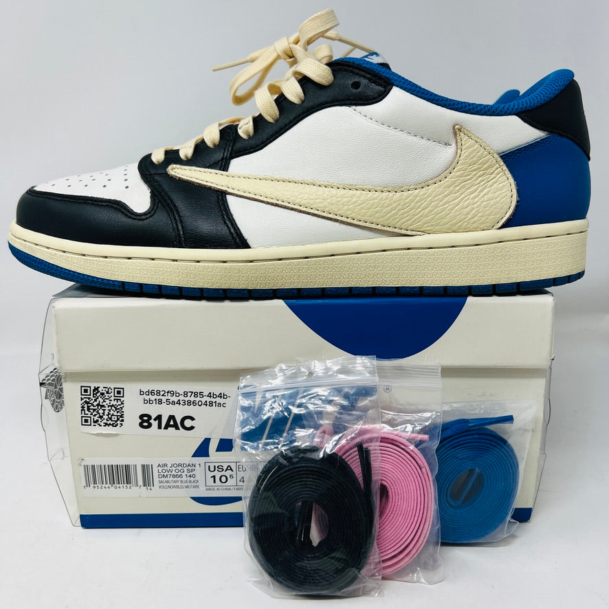 Jordan 1 Retro Low OG SP Fragment x Travis Scott
