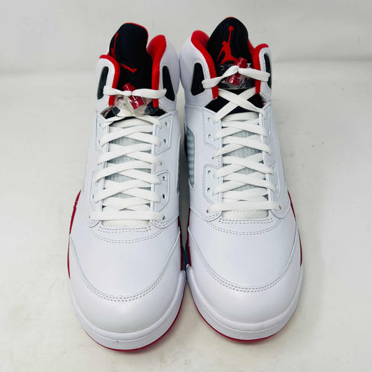 Jordan 5 Retro Fire Red Black Tongue (2025)