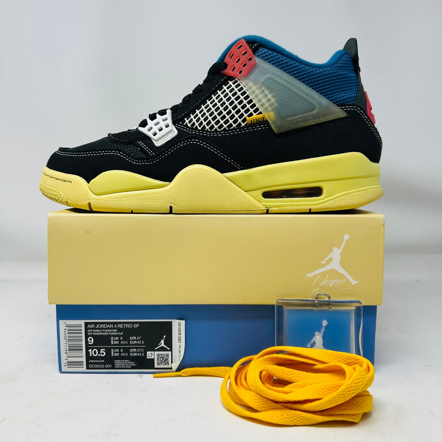 Jordan 4 Retro Union Off Noir