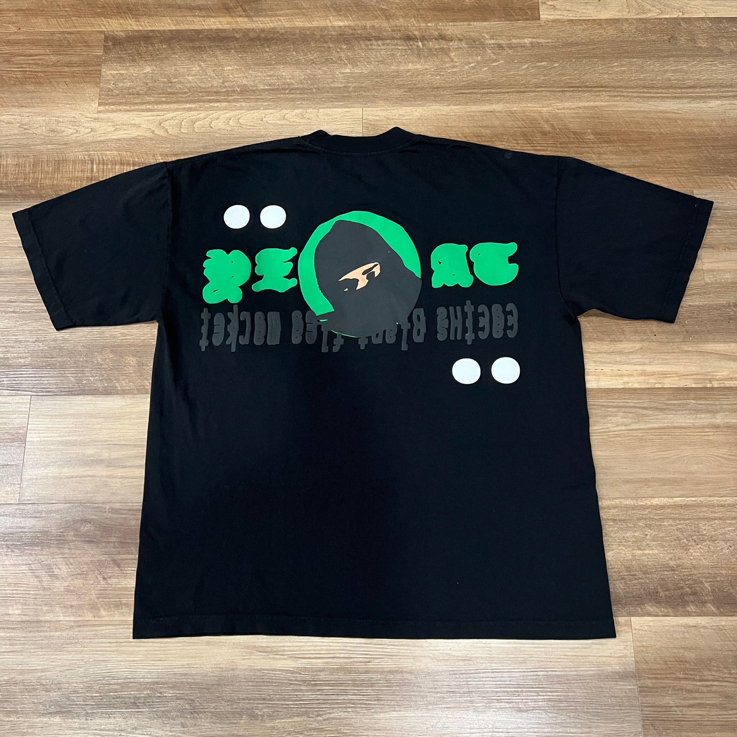 Yeat x Cactus Plant Flea Market (CPFM) Lyfestyle Horse Tee Black