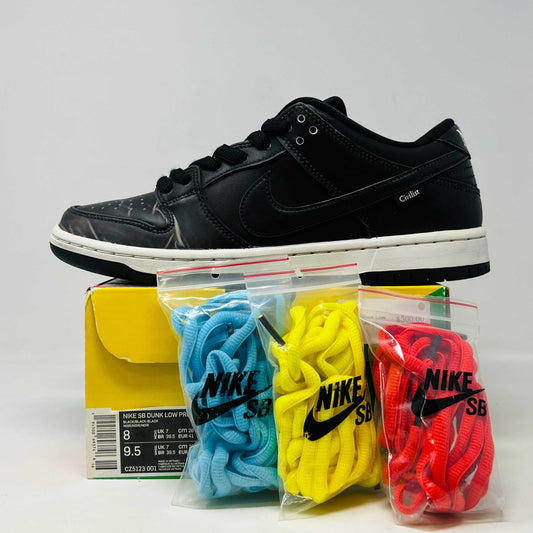 Nike SB Dunk Low Civilist sneakers with extra laces and original box, 2020 release.