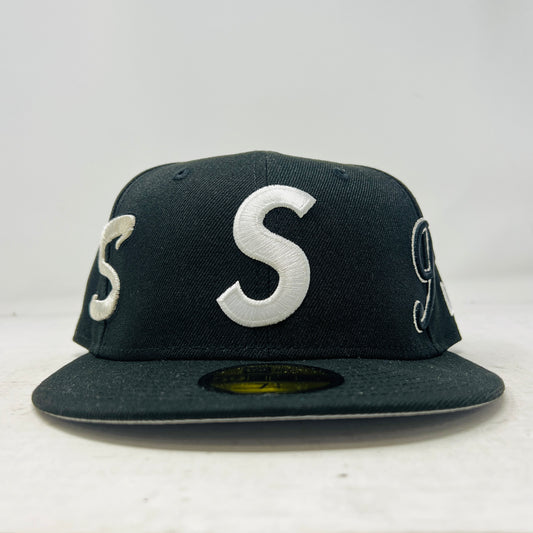 Supreme Multi S Logo New Era 59Fifty Fitted Hat Black
