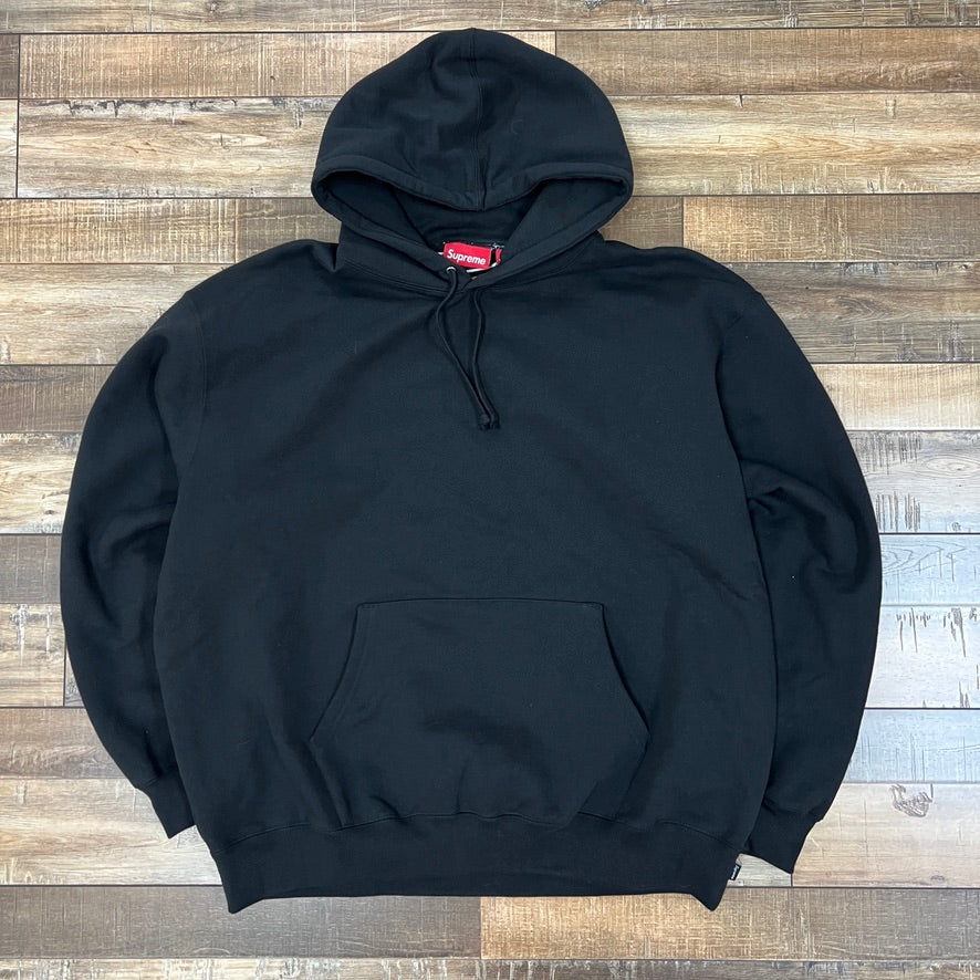 Supreme Satin Applique Hooded Sweatshirt お 手頃 価格