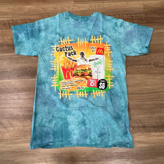 Travis Scott x McDonald's Cactus Pack Vintage Bootleg T-shirt