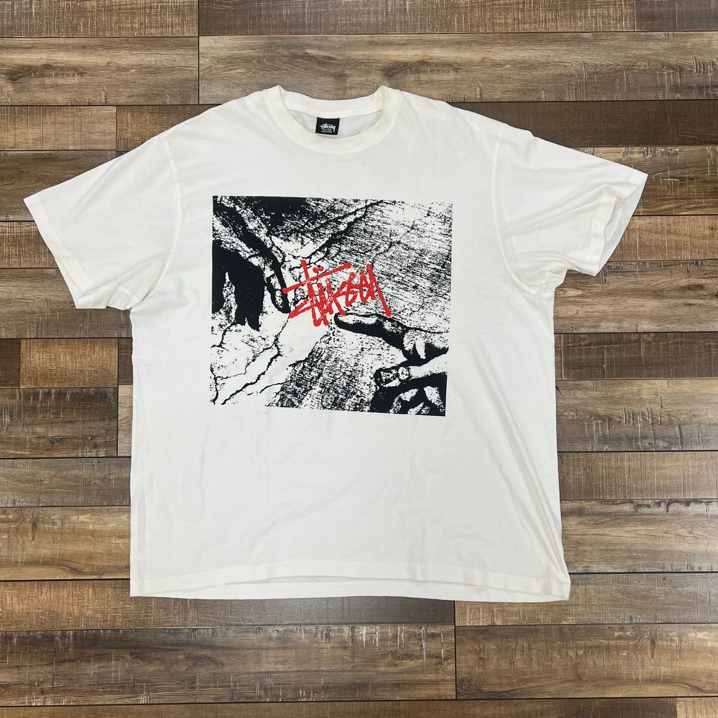 Stussy Creation Tee Pigment Dyed 'Natural'