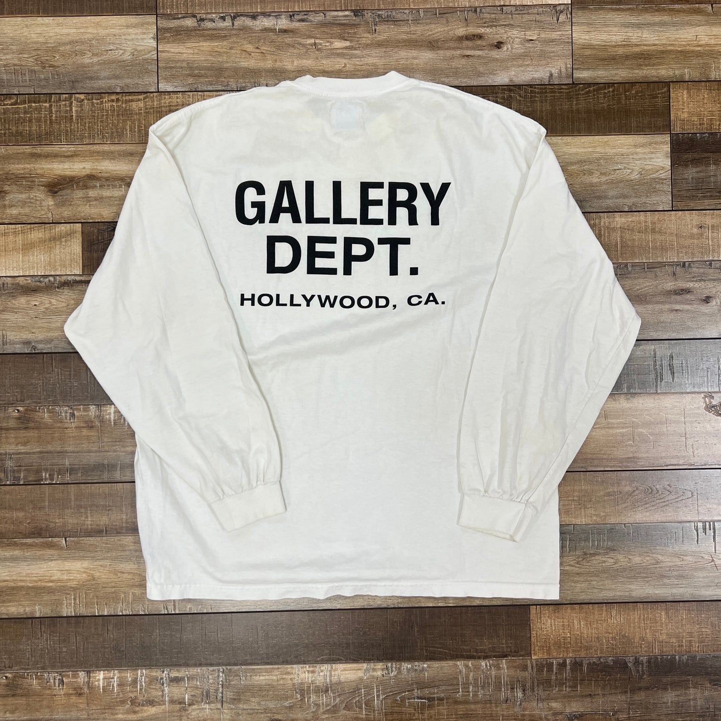 Gallery Dept. Souvenir L/S T-shirt White