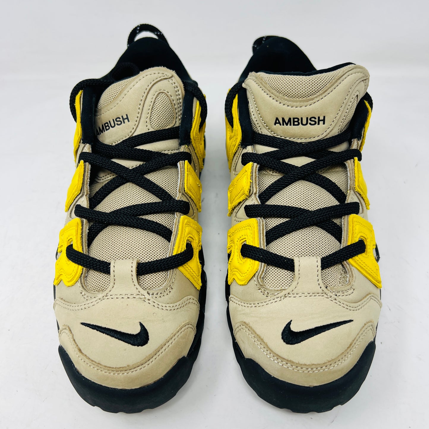 Nike Air More Uptempo Low AMBUSH Vivid Sulfur Limestone