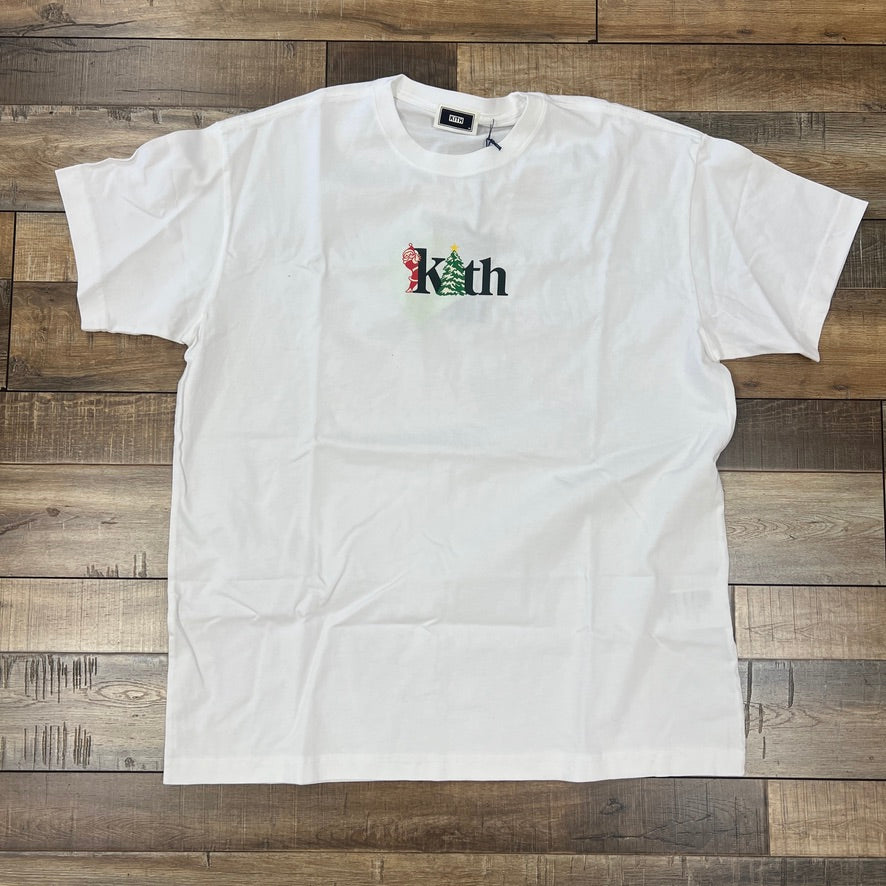 Kith Kithmas Comic Santa Rodeo Tee White