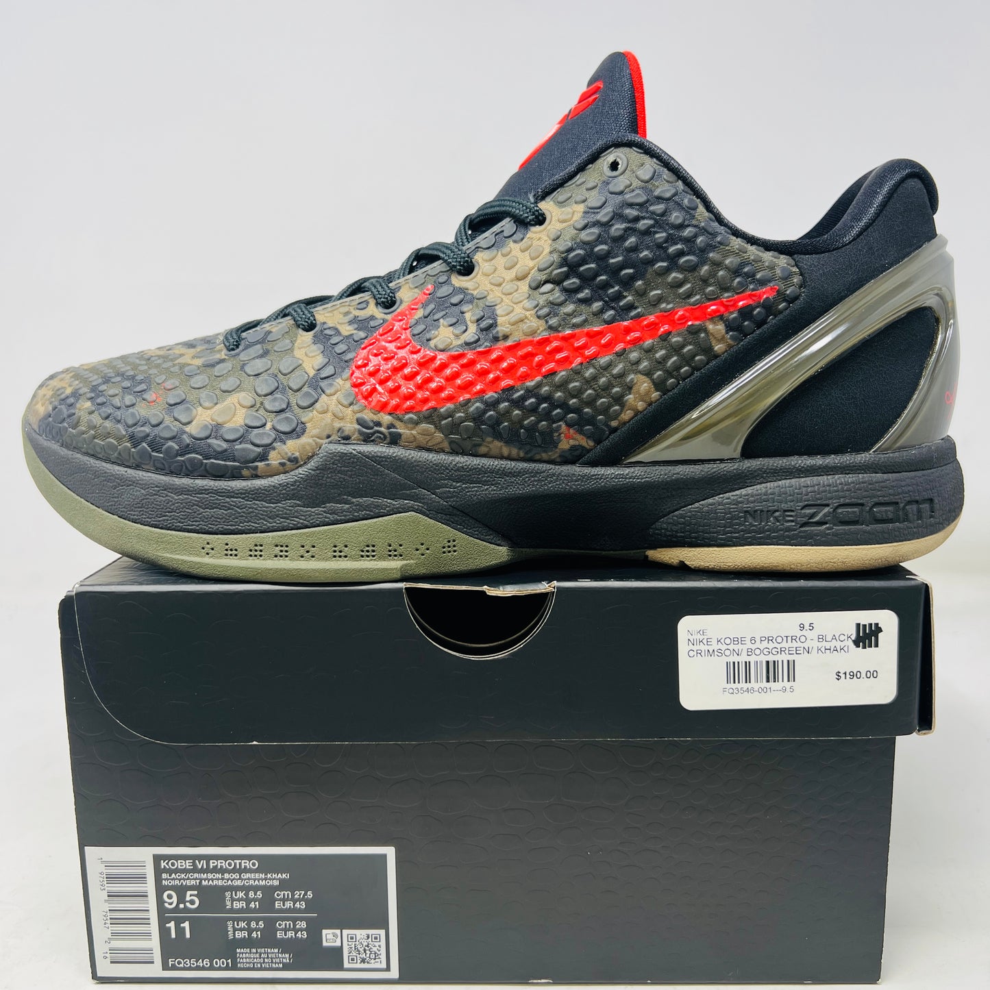 Nike Kobe 6 Protro Italian Camo