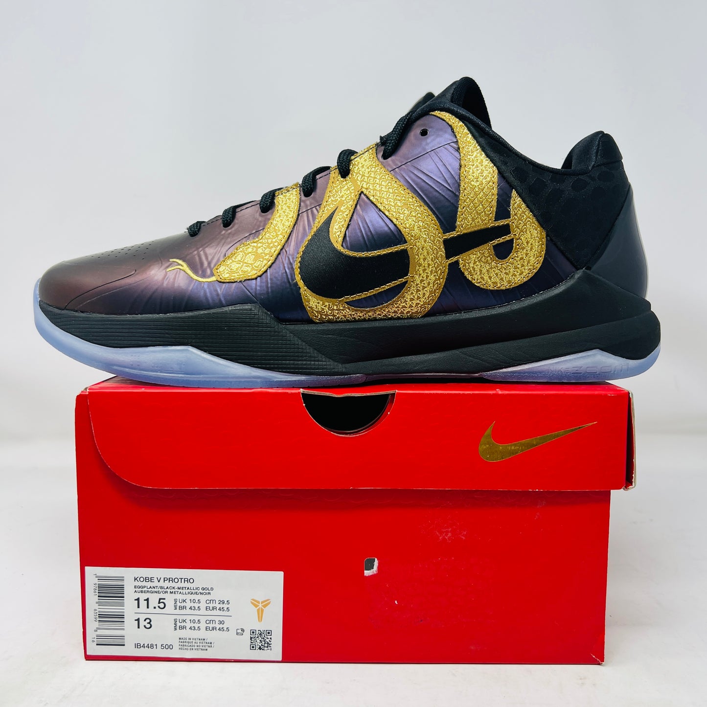 Nike Kobe 5 Protro Year of the Mamba Eggplant