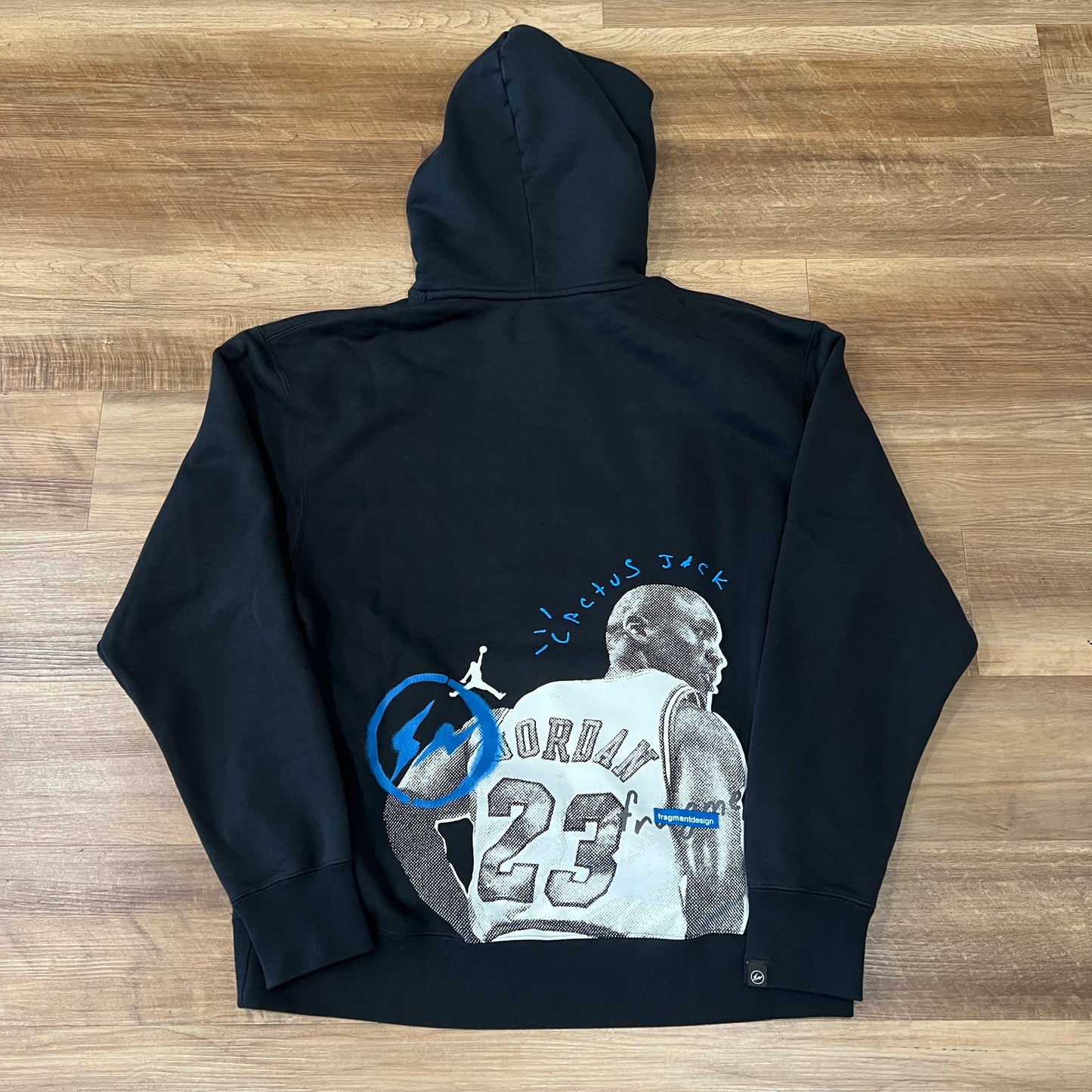 Air Jordan x Travis Scott x Fragment Hoodie Black