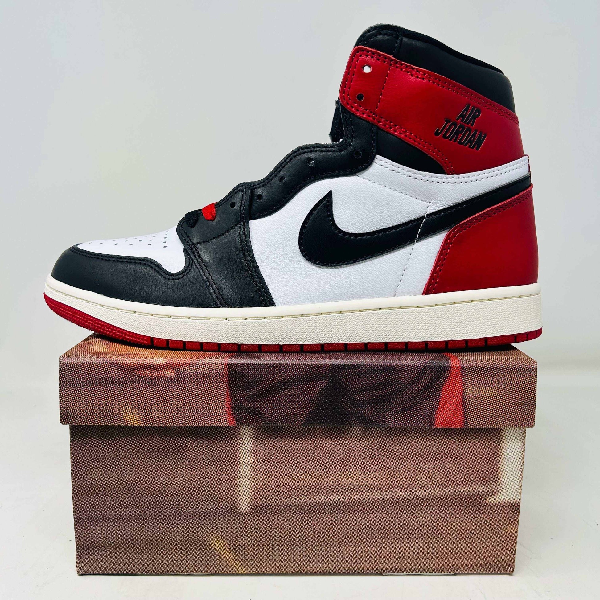 Jordan 1 Retro High OG Black Toe Reimagined, brand new with good box condition, 2024 release.