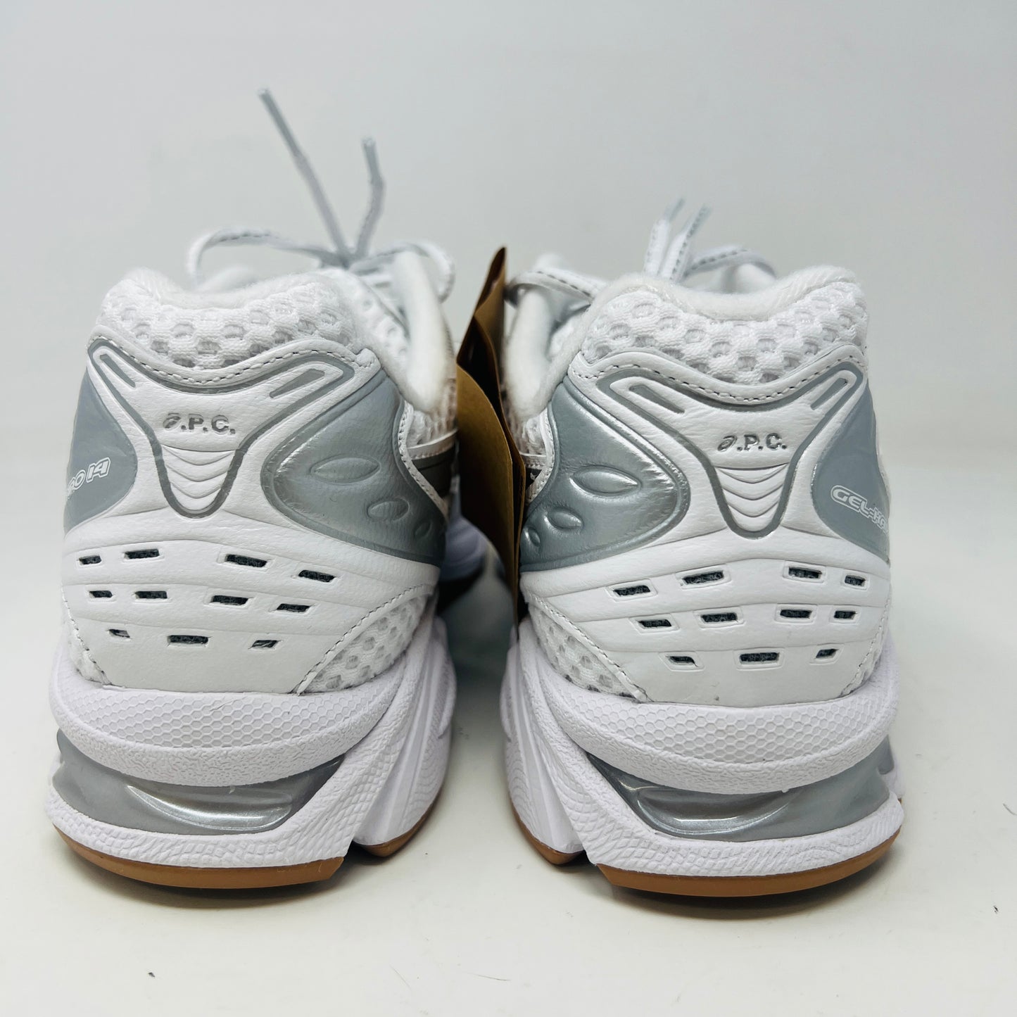 ASICS Gel-Kayano 14 A.P.C. White Pure Silver