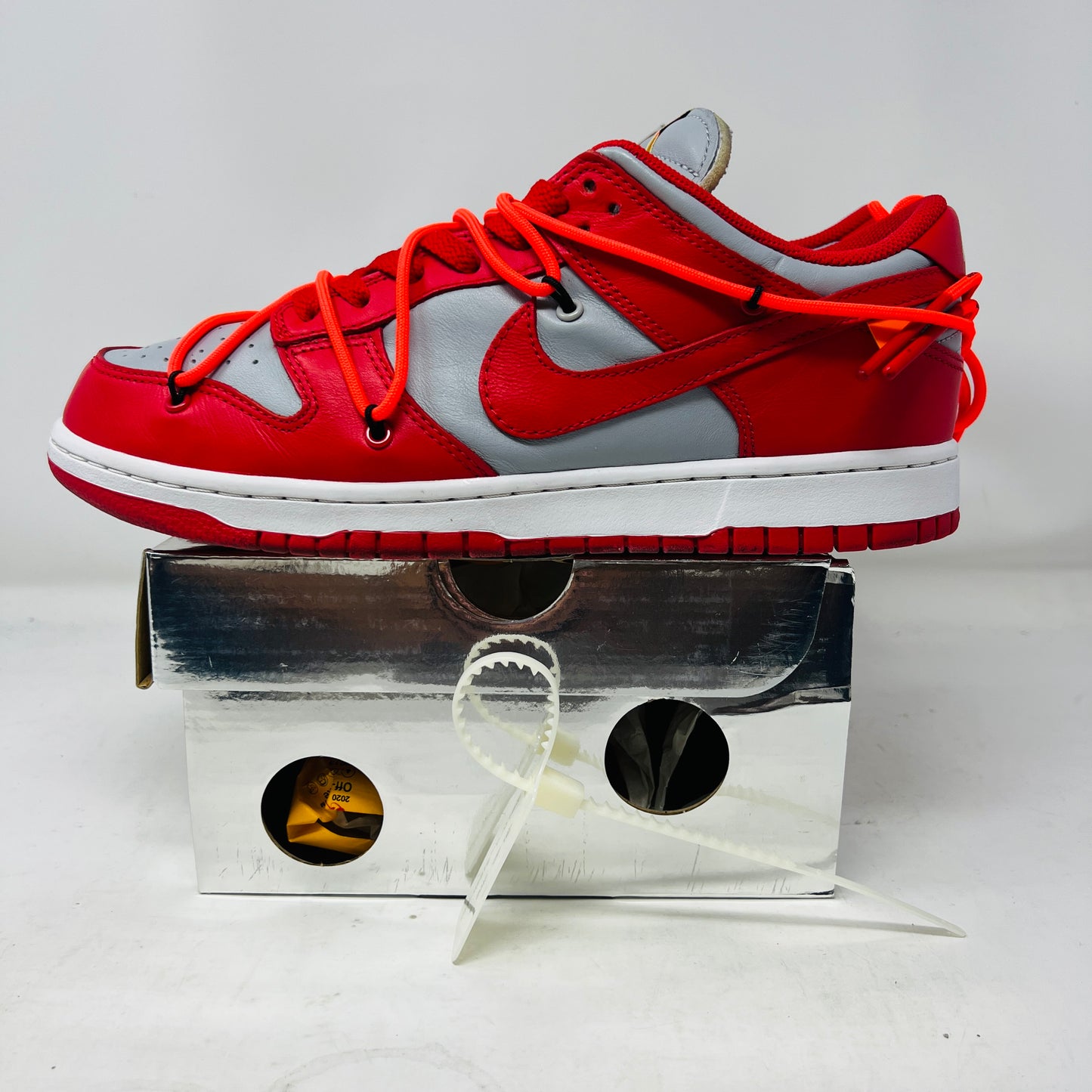 Nike Dunk Low Off-White University Red