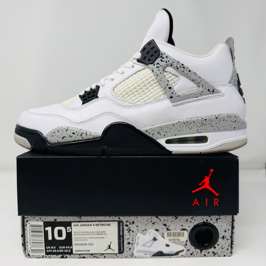 Air Jordan 4 /Cement/2016年版/26.5cm Jordan 4 Retro White Cement (2016) Men's - 840606-192 - US