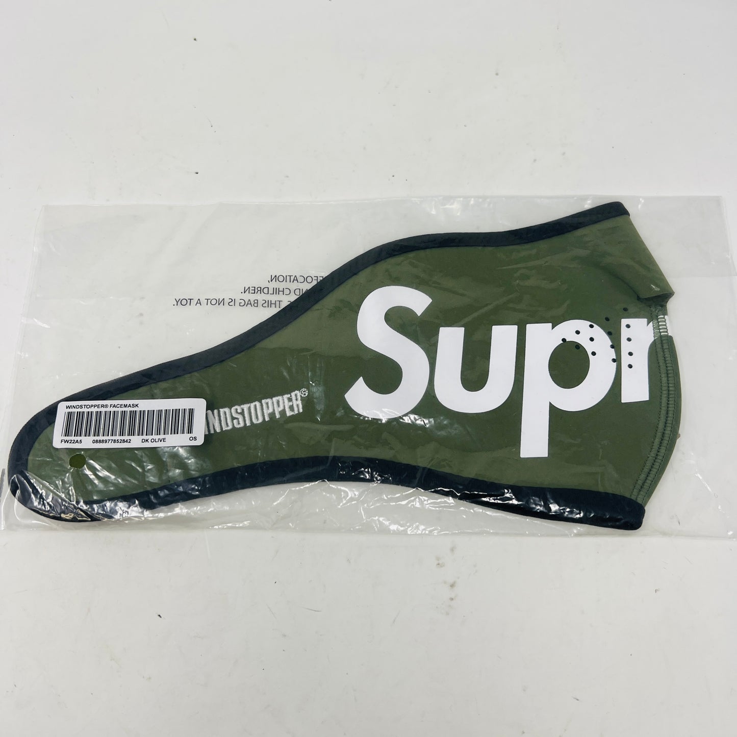 Supreme WINDSTOPPER Facemask Dark Olive